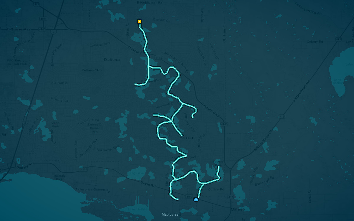 Deltona Lakes Canoe Trail