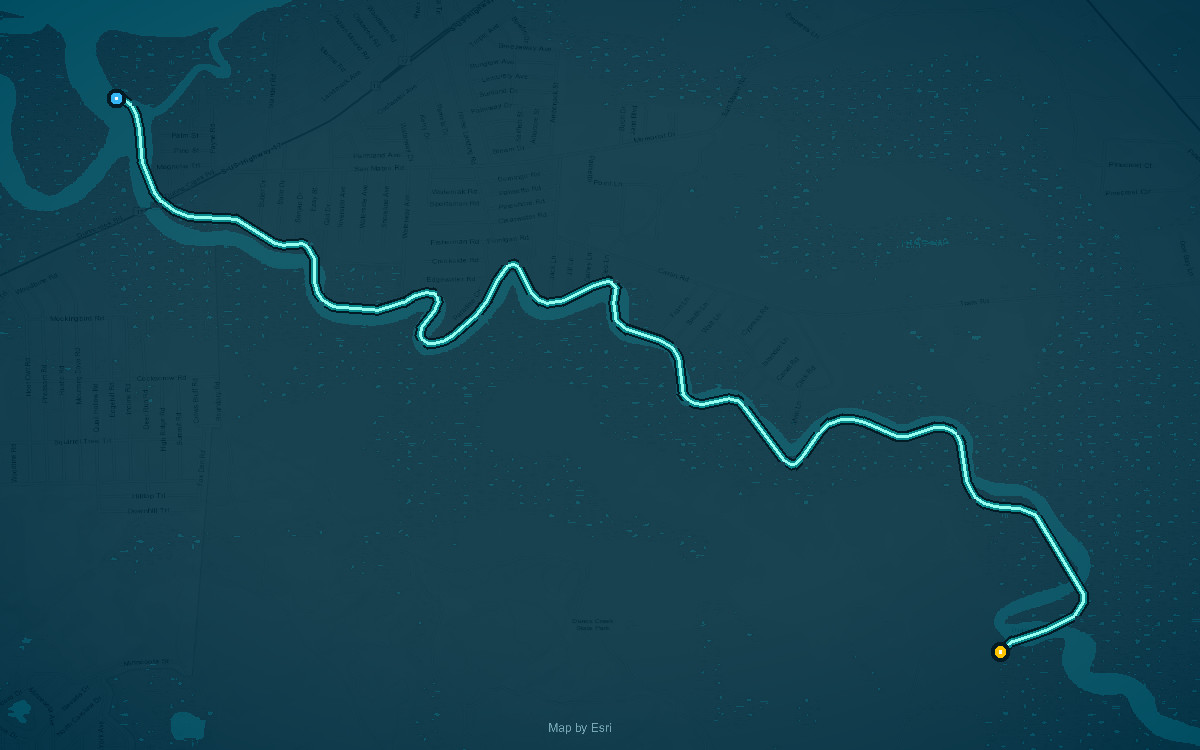 Dunns Creek Paddling Trail