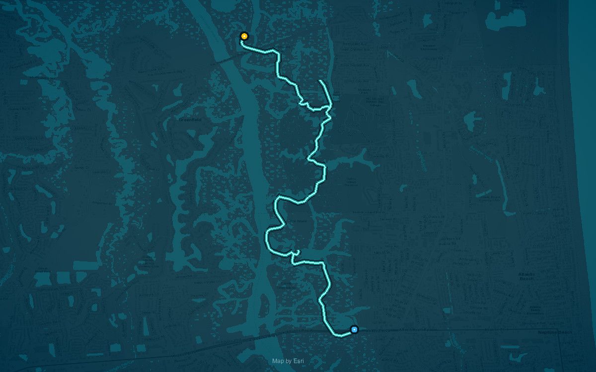 Dutton Island Park and Preserve Trail