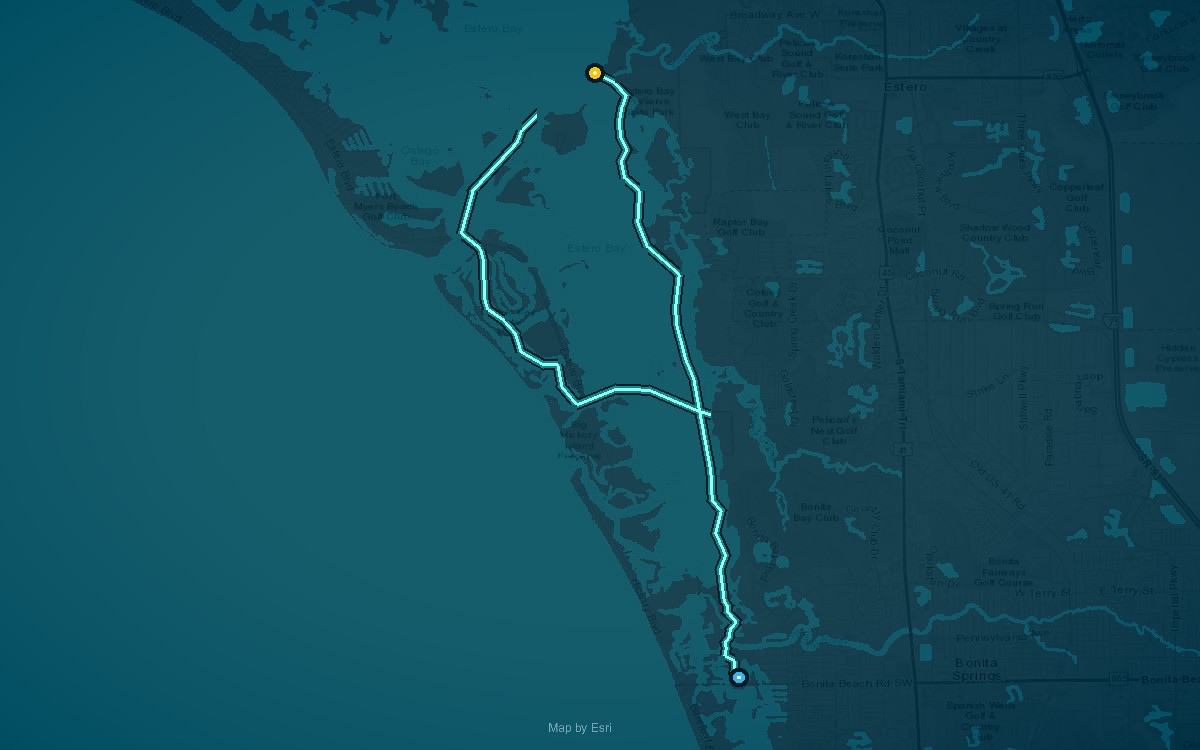 Estero Bay Preserve State Park Paddling Trail
