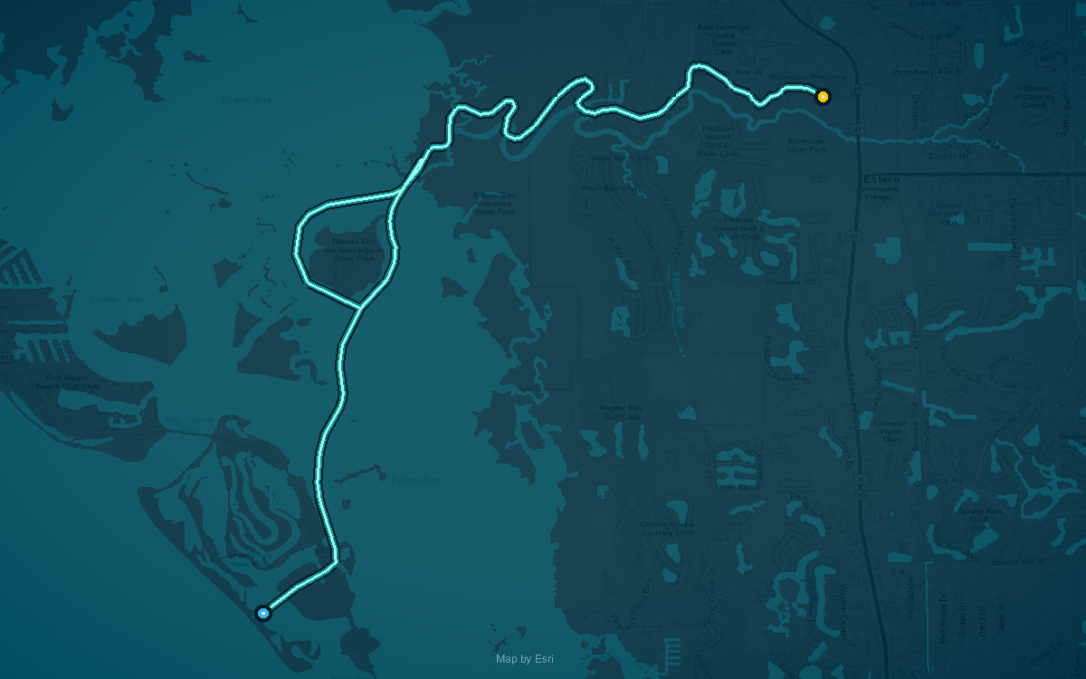 Estero River Canoe Trail