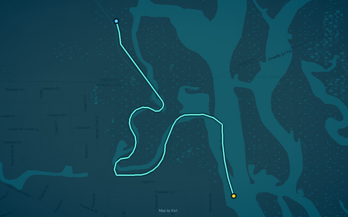 Lower Peace River Corridor Trail - Charlotte County Blueways / Deep Creek Trail