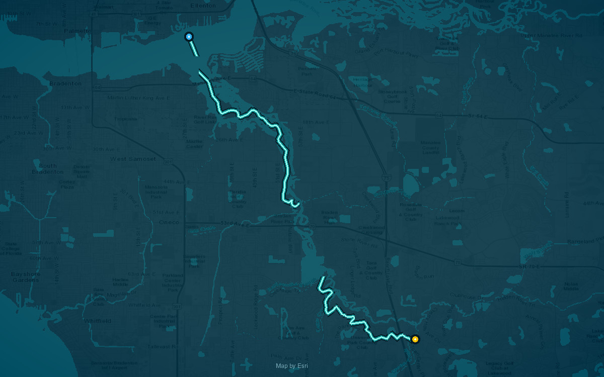 Manatee County Blueway Trail - Braden River Trail