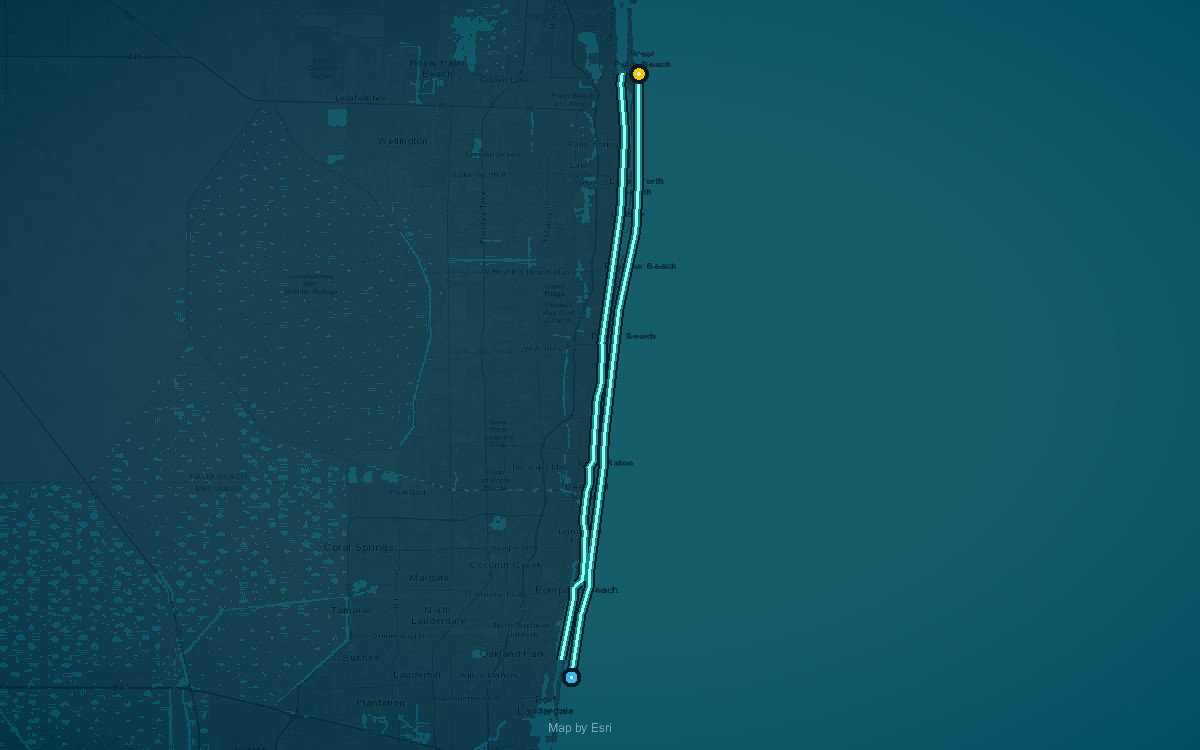 Segment 18 Pompano Beach / Lake Worth Saltwater Paddling Trail