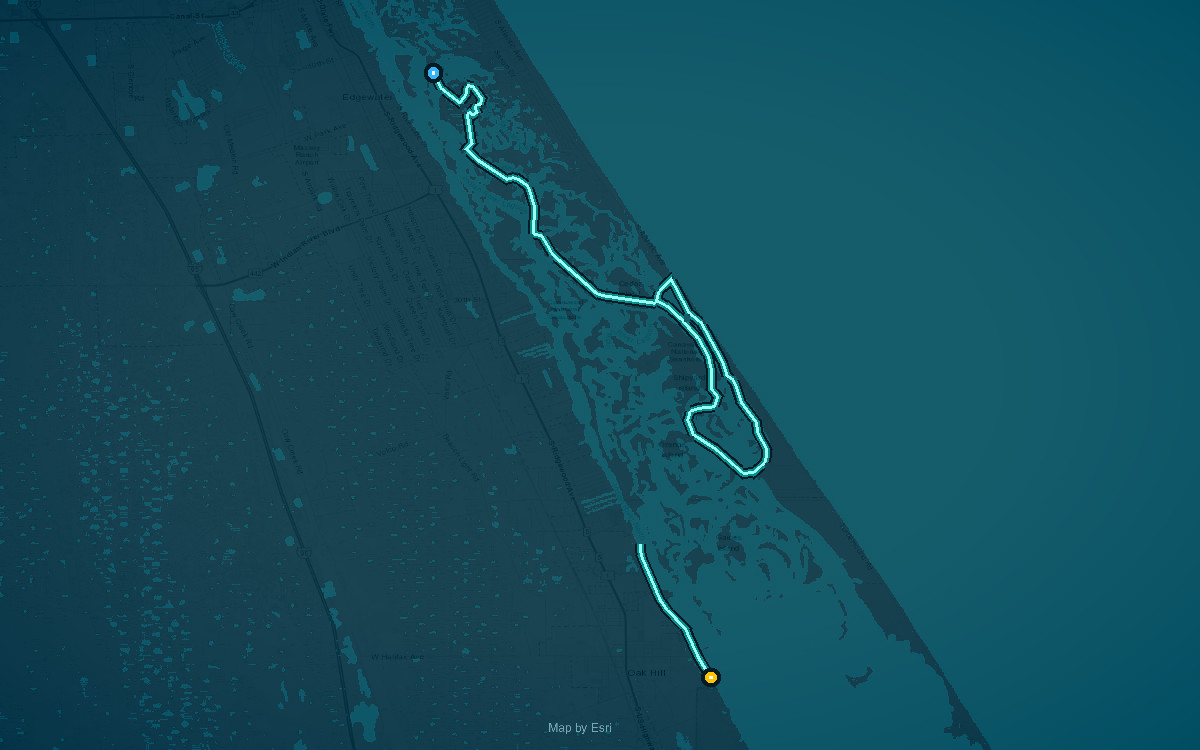 Segment 22 Space Coast Saltwater Paddling Trail - Mosquito Lagoon Blueway Trail