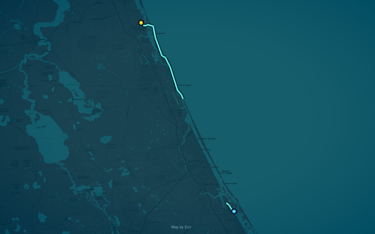Segment 23 Tomoka / Pellicer Saltwater Paddling Trail