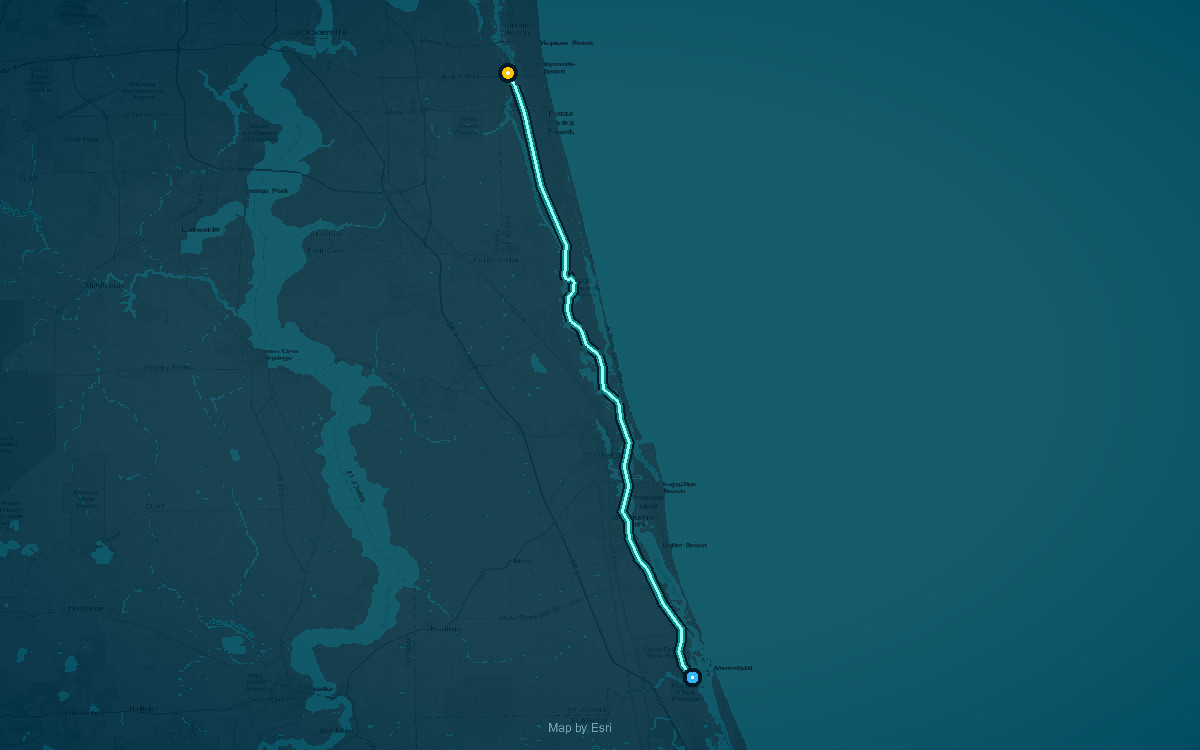Segment 24 Saint Augustine Saltwater Paddling Trail