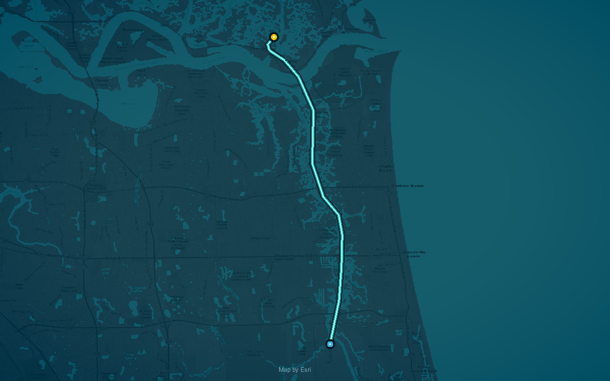 Segment 25 Jacksonville Saltwater Paddling Trail