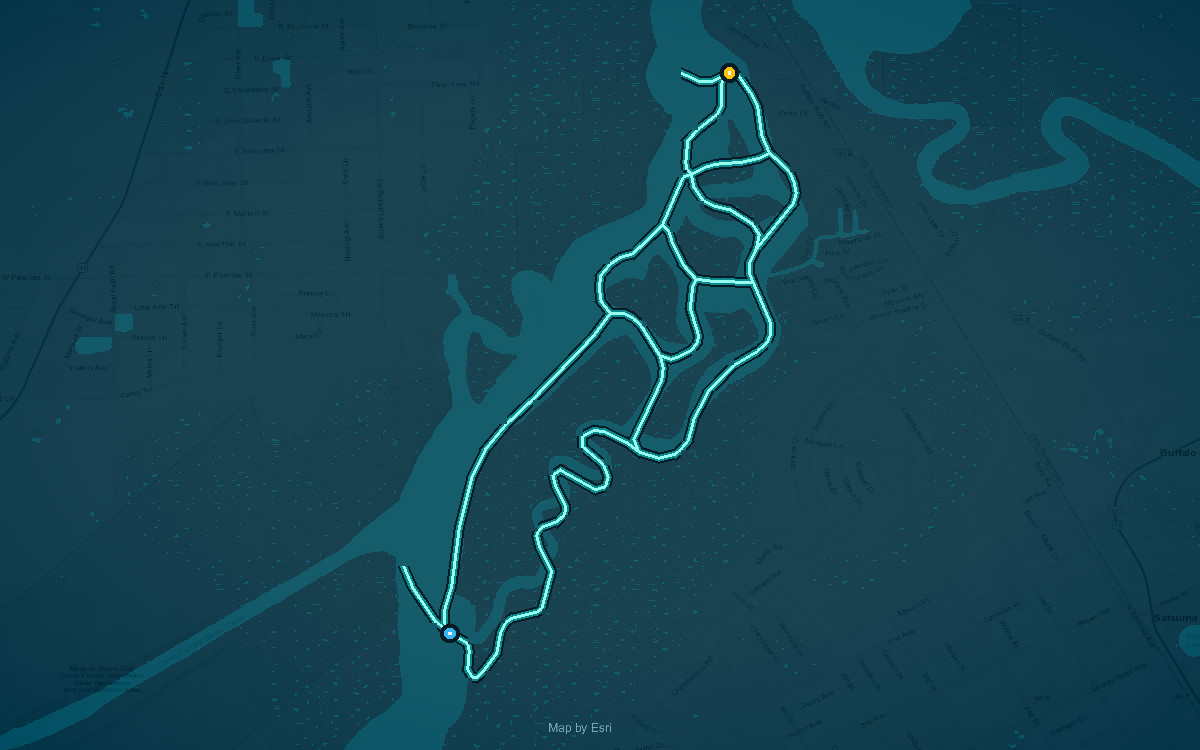 Seven Sisters Paddling Trails