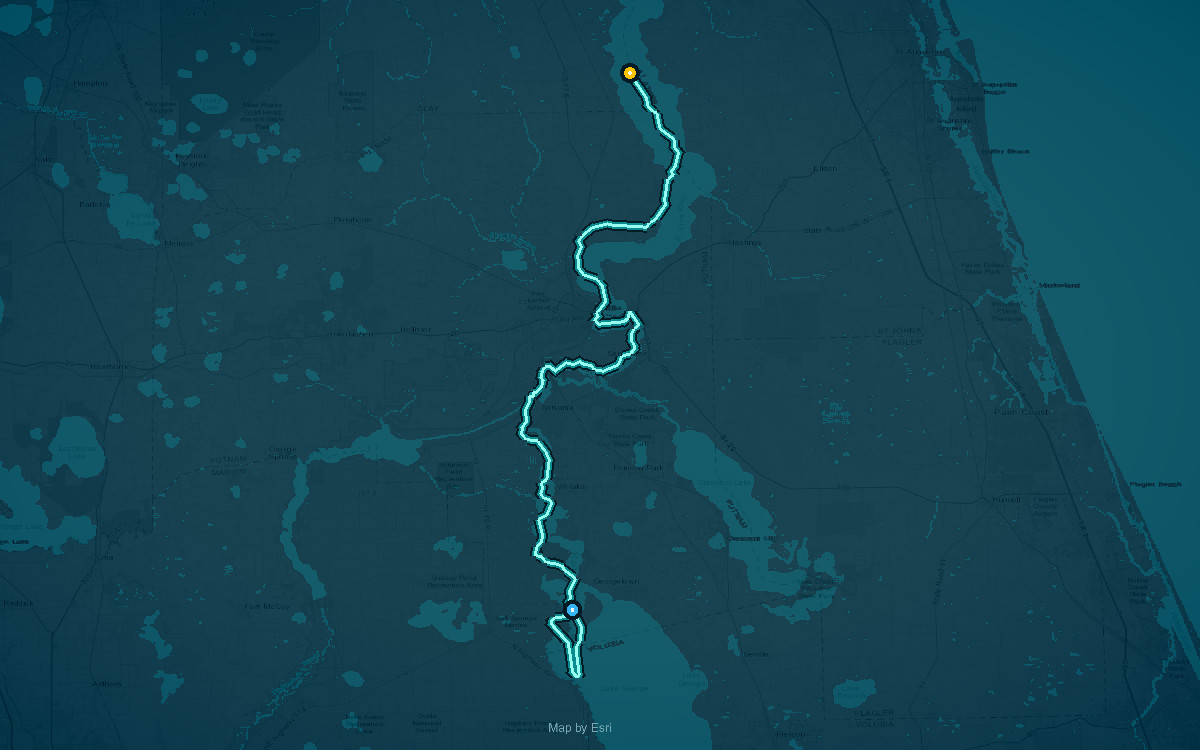 St Johns River Paddling Trail