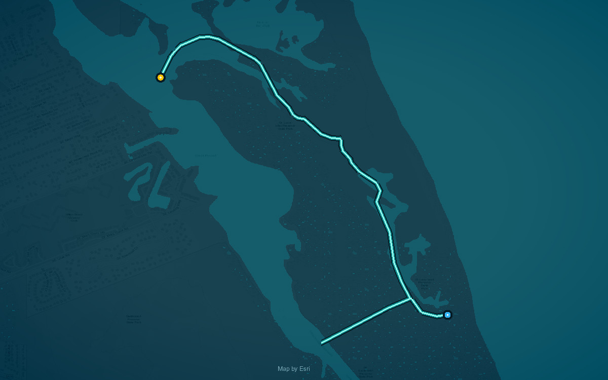 St. Lucie Inlet Preserve State Park Paddling Trail