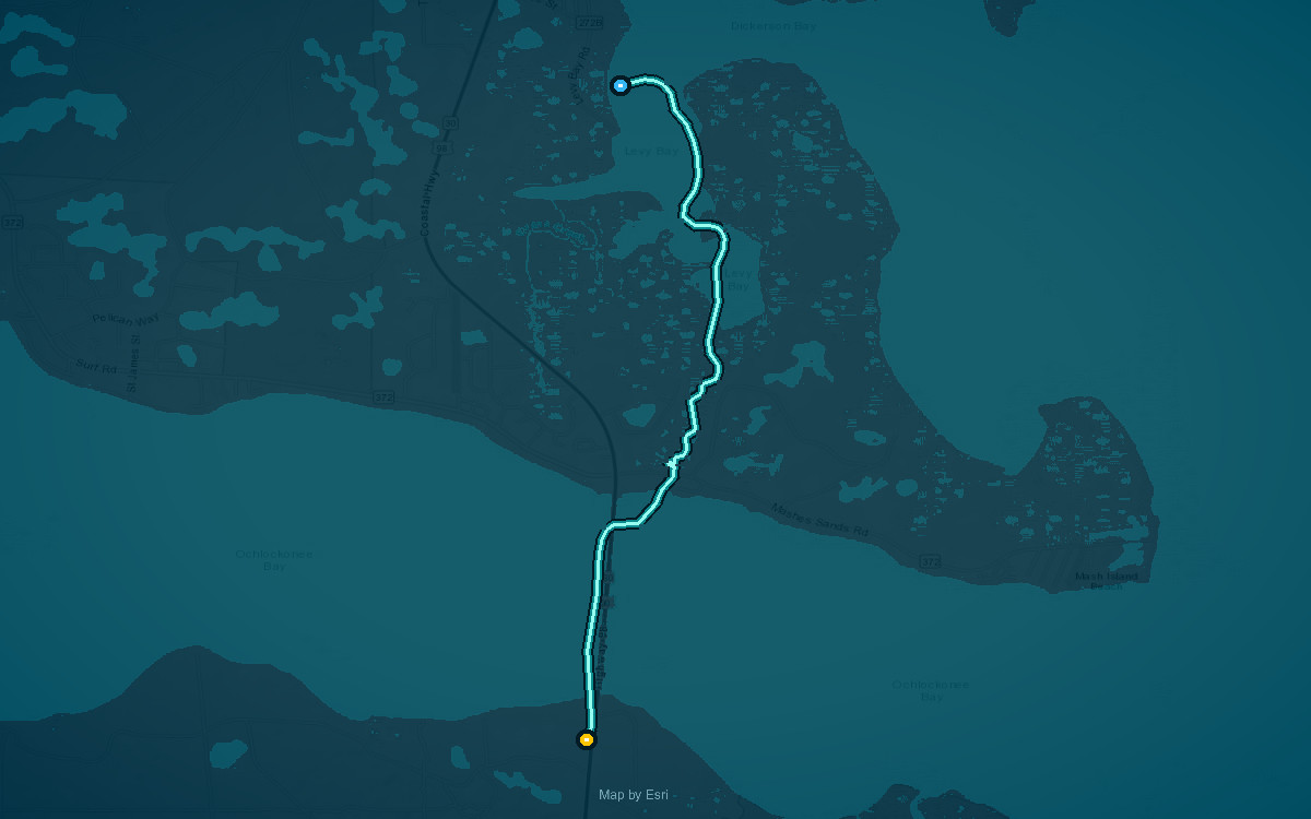Tide Creek Paddling Trail