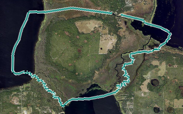 Buster Island Loop Paddling Trail