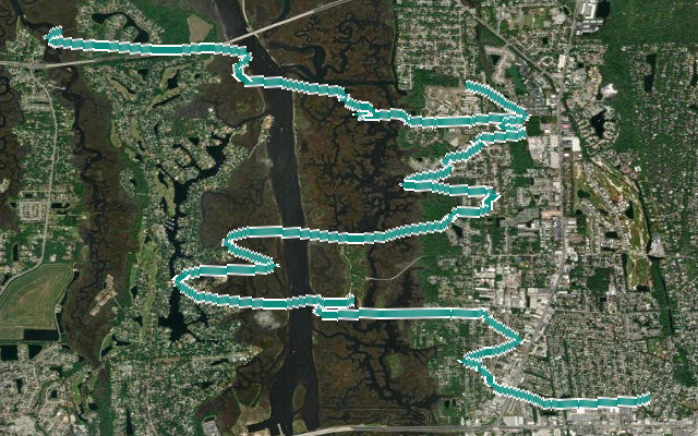 Dutton Island Park and Preserve Trail