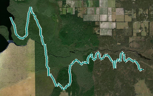 Haw Creek Paddling Trail