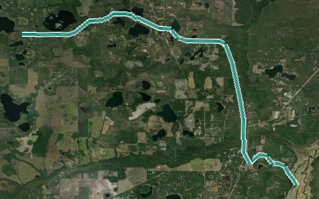 Little Orange Creek Paddling Trail