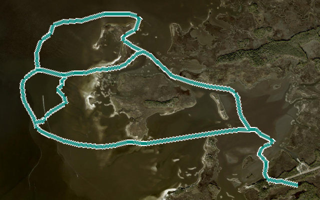 Paddle Trail 11 - Shell Mound And Long Cabbage Island Trail