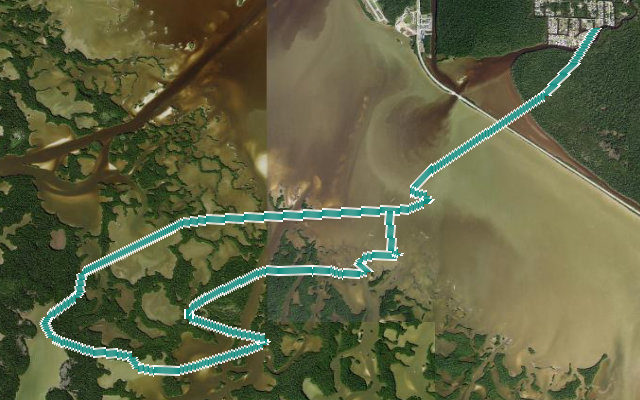 Sandfly Island Canoe Trail