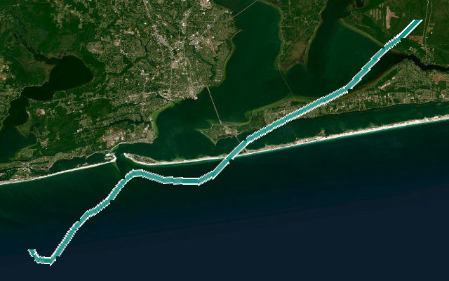 Segment 1 Pensacola / Fort Pickens Saltwater Paddling Trail
