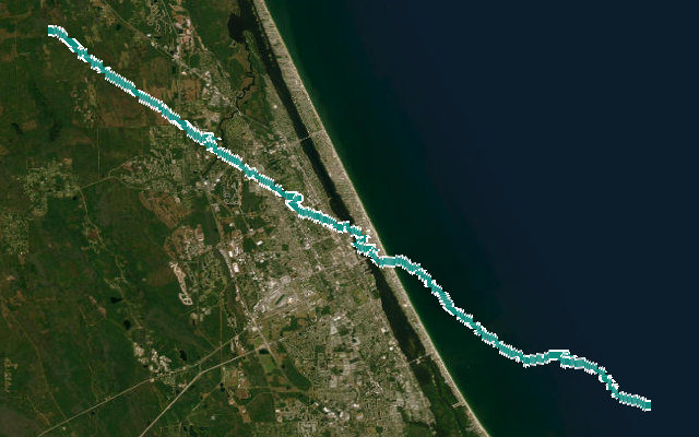 Segment 23 Tomoka / Pellicer Saltwater Paddling Trail - Halifax River Blueway Trail
