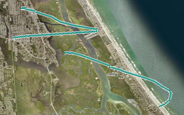 Segment 23 Tomoka / Pellicer Saltwater Paddling Trail (Wilbur Rose Blueway Trail)