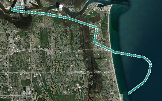 Segment 25 Jacksonville Saltwater Paddling Trail