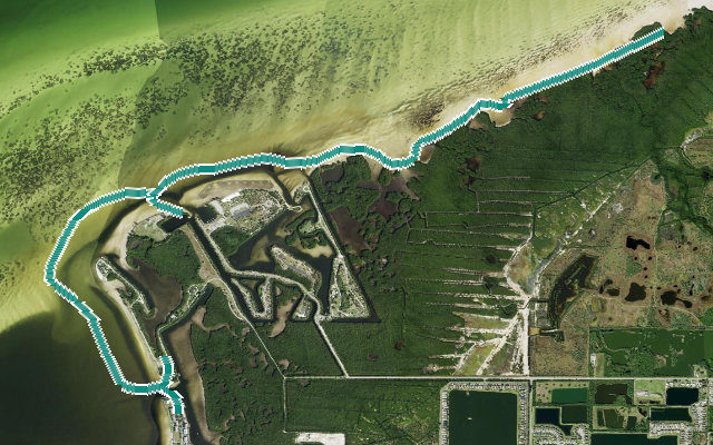 Tampa Bay E G Simmons Park Trail
